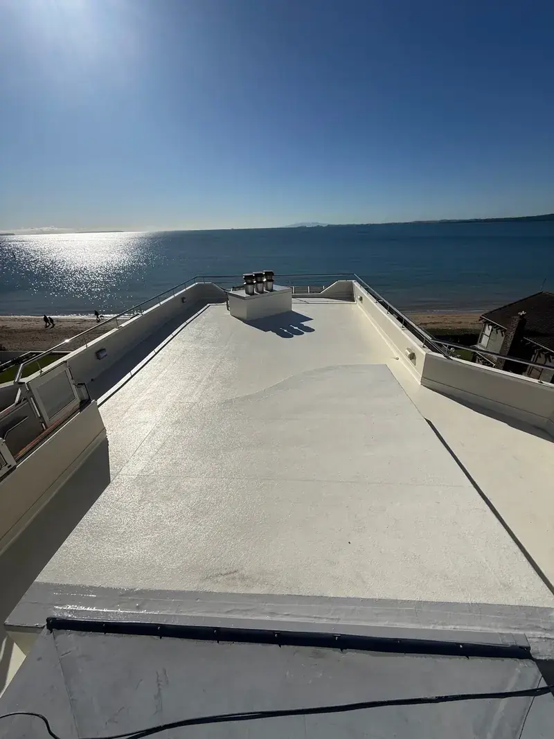 Finished Residential Steel Roof Replacement