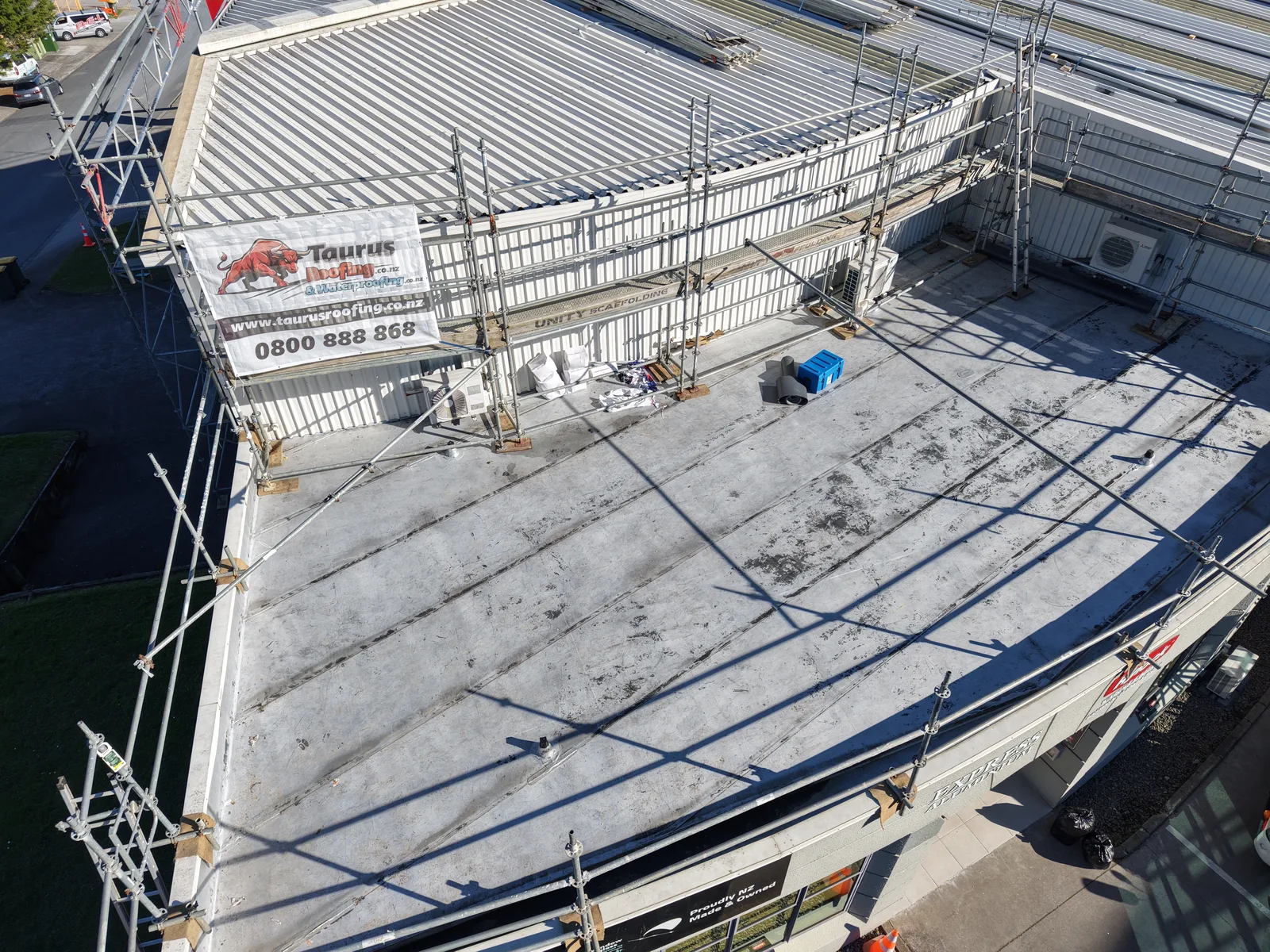 Titan Place Commercial Membrane Roof Deck Restoration